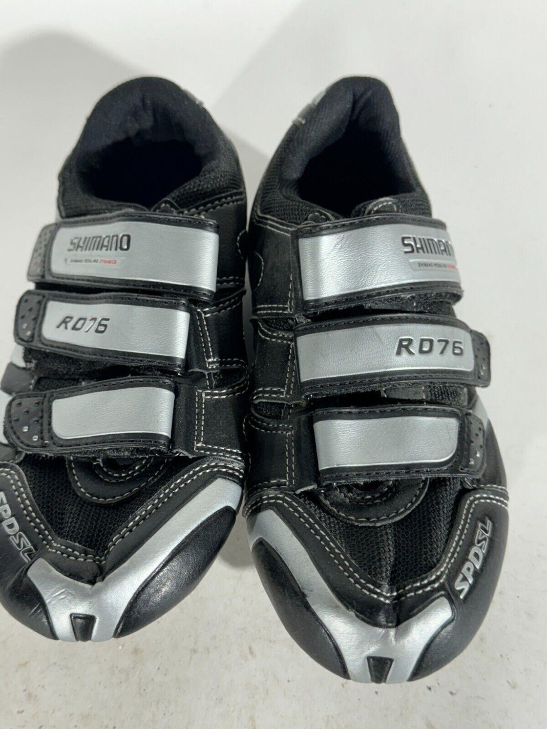 SHIMANO R076 Road Cycling Shoes 3 Bolts Ladies EU38 US5.2 Mondo 240 cs557