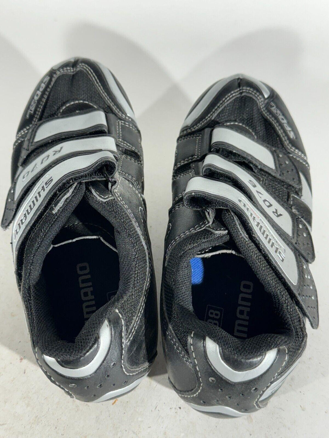 SHIMANO R076 Road Cycling Shoes 3 Bolts Ladies EU38 US5.2 Mondo 240 cs557