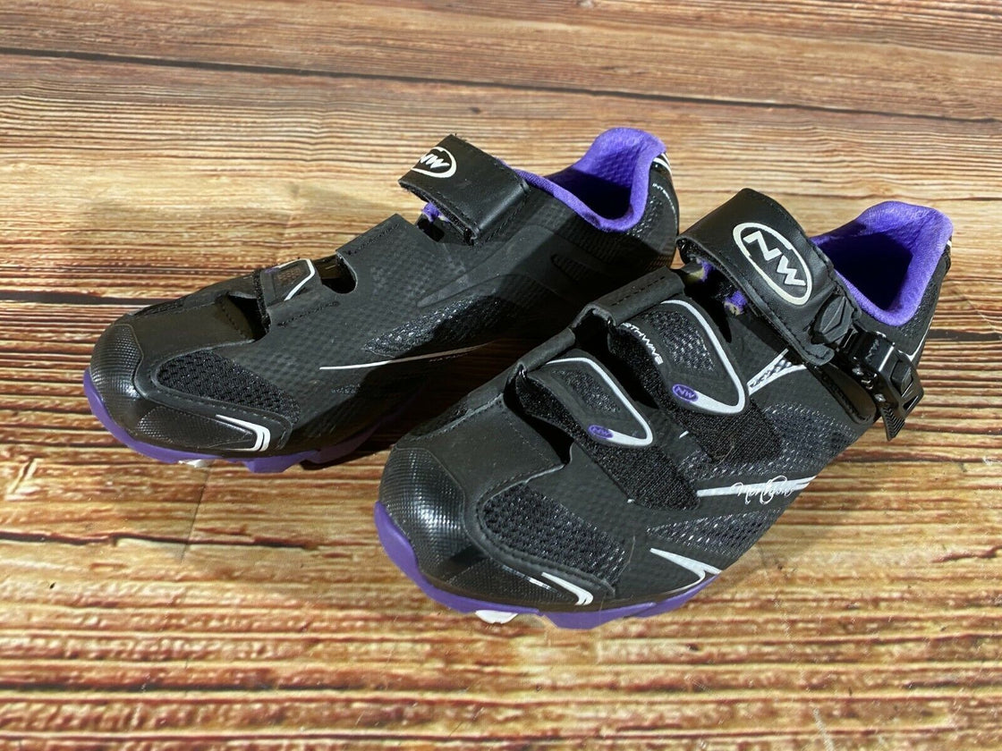 NORTHWAVE Cycling MTB Shoes Mountain Bike Boots Ladies EU39 US7 Mondo 245 cs1089