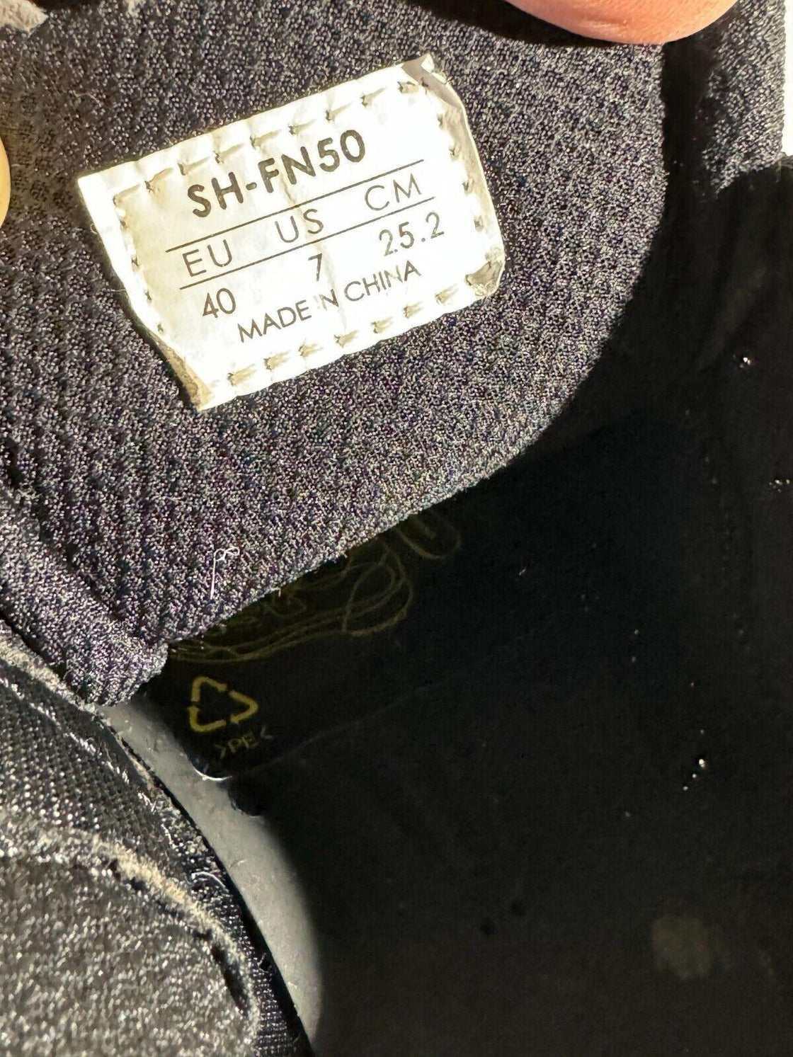 SHIMANO FN50 Cycling MTB Shoes Mountain Bike EU40 US7 Mondo 252 cs359