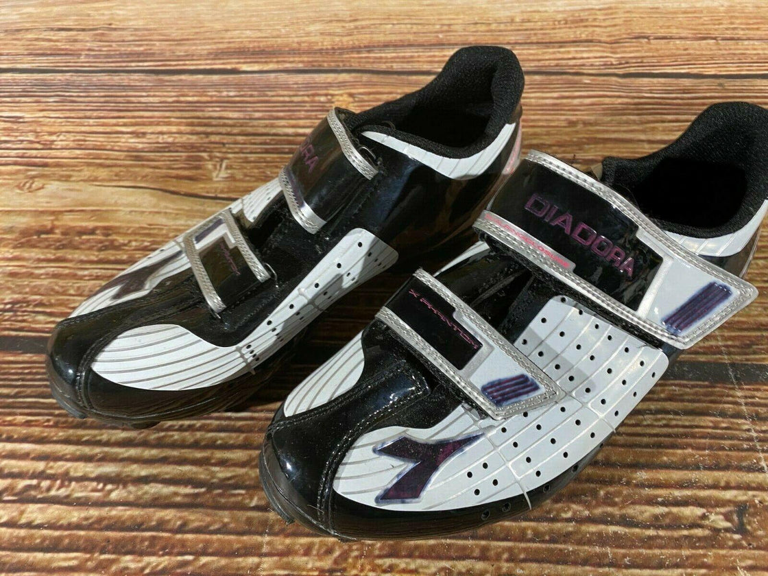 DIADORA X-Phantom Cycling MTB Shoes Mountain Bike EU37 US6.5 Mondo 220 cs964