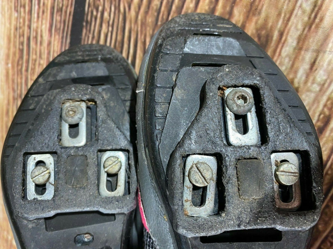 AGU Road Cycling Shoes Clipless Biking Boots Ladies Size EU41 Delta Cleats cs764 Used