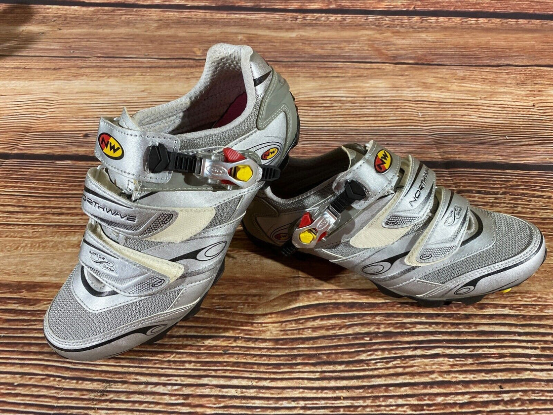 NORTHWAVE MTB Cycling Shoes Mountain Bike Size EU40 US7.5 Mondo 255 cs1083