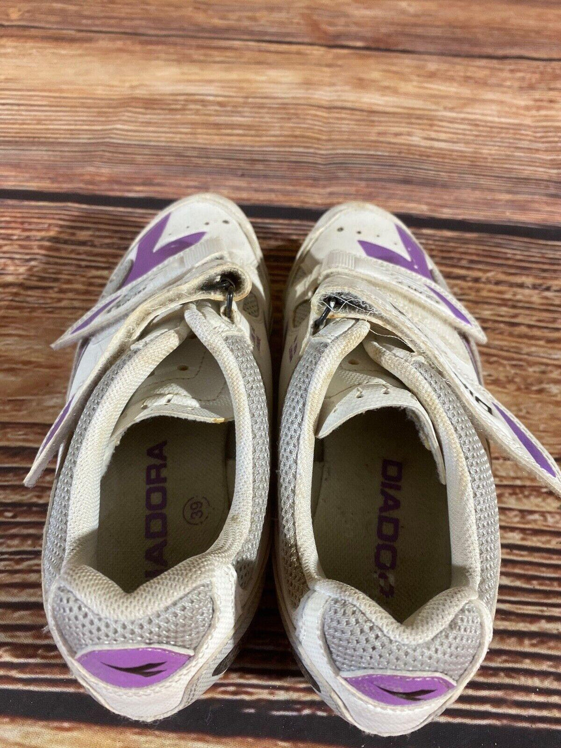 DIADORA Cycling Shoes Mountain Bike MTB  Ladies Size EU39 US8 Mondo 242 cs1021