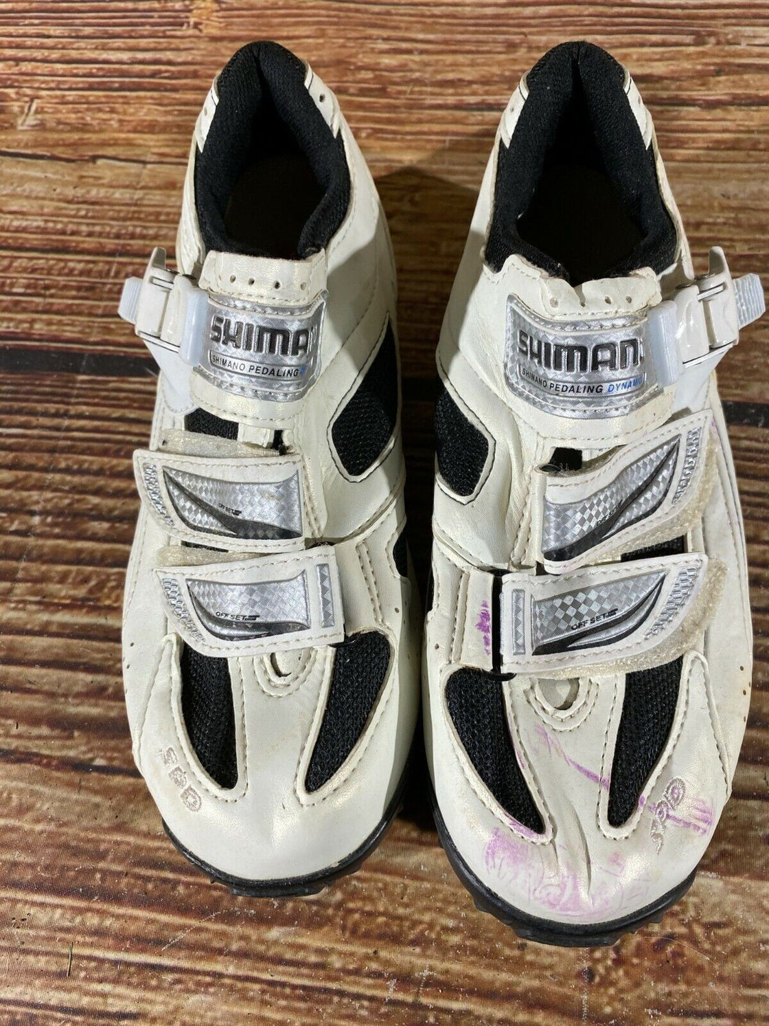 SHIMANO WM62 Cycling MTB Shoes Mountain Bike Boots EU39 US7.2 Mondo 245 cs1177