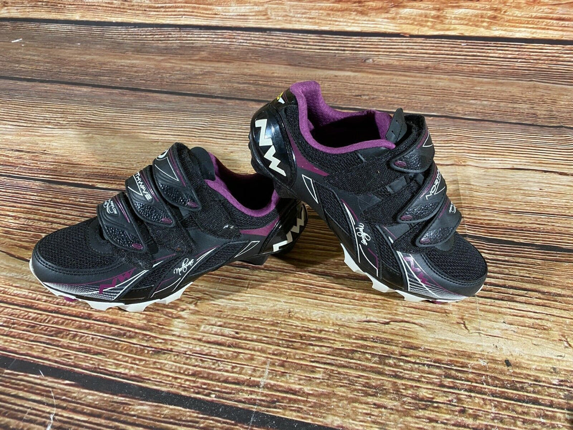 NORTHWAVE Cycling MTB Shoes Mountain Bike Ladies EU38 US6.5 Mondo 240 cs1099