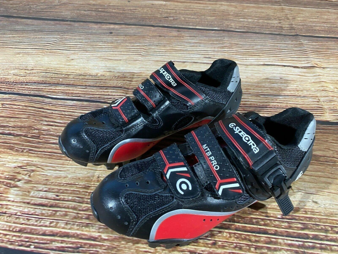 SPECTRA Cycling MTB Shoes Mountain Biking Boots Size EU38 with Cleats cs1217