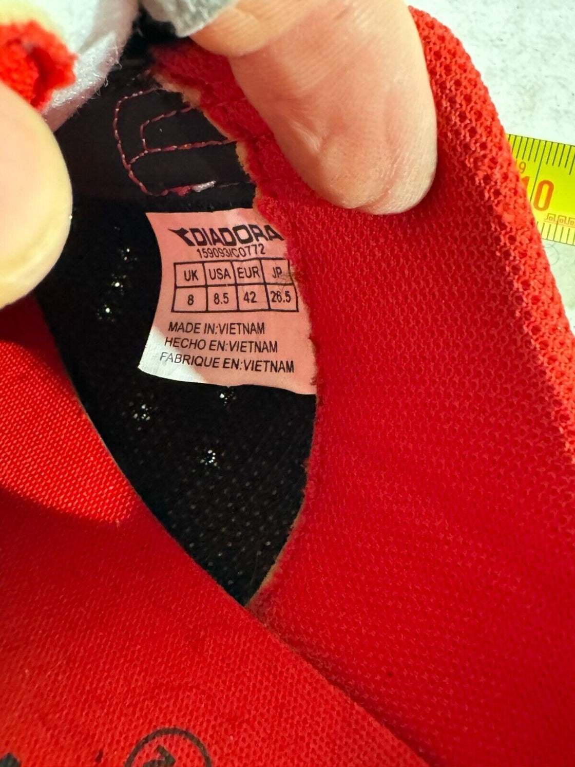 DIADORA X-Phantom Cycling MTB Shoes Biking Boots EU42 US8.5 Mondo 260 cs208