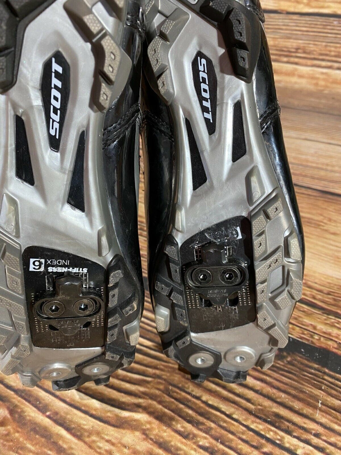 SCOTT Cycling MTB Shoes Mountain Biking Boots Size EU39 With Cleats cs1011