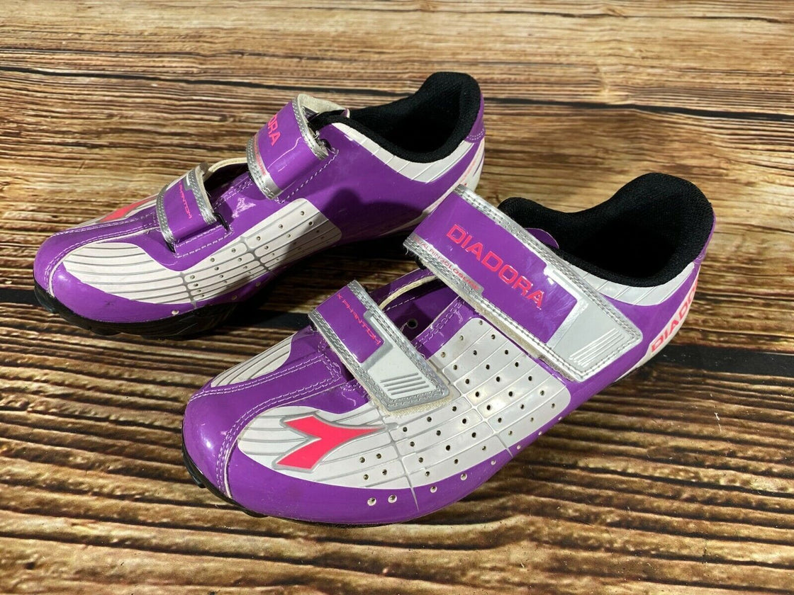 DIADORA Cycling Shoes MTB Mountain Biking Boots Ladies Size EU38  cs1035