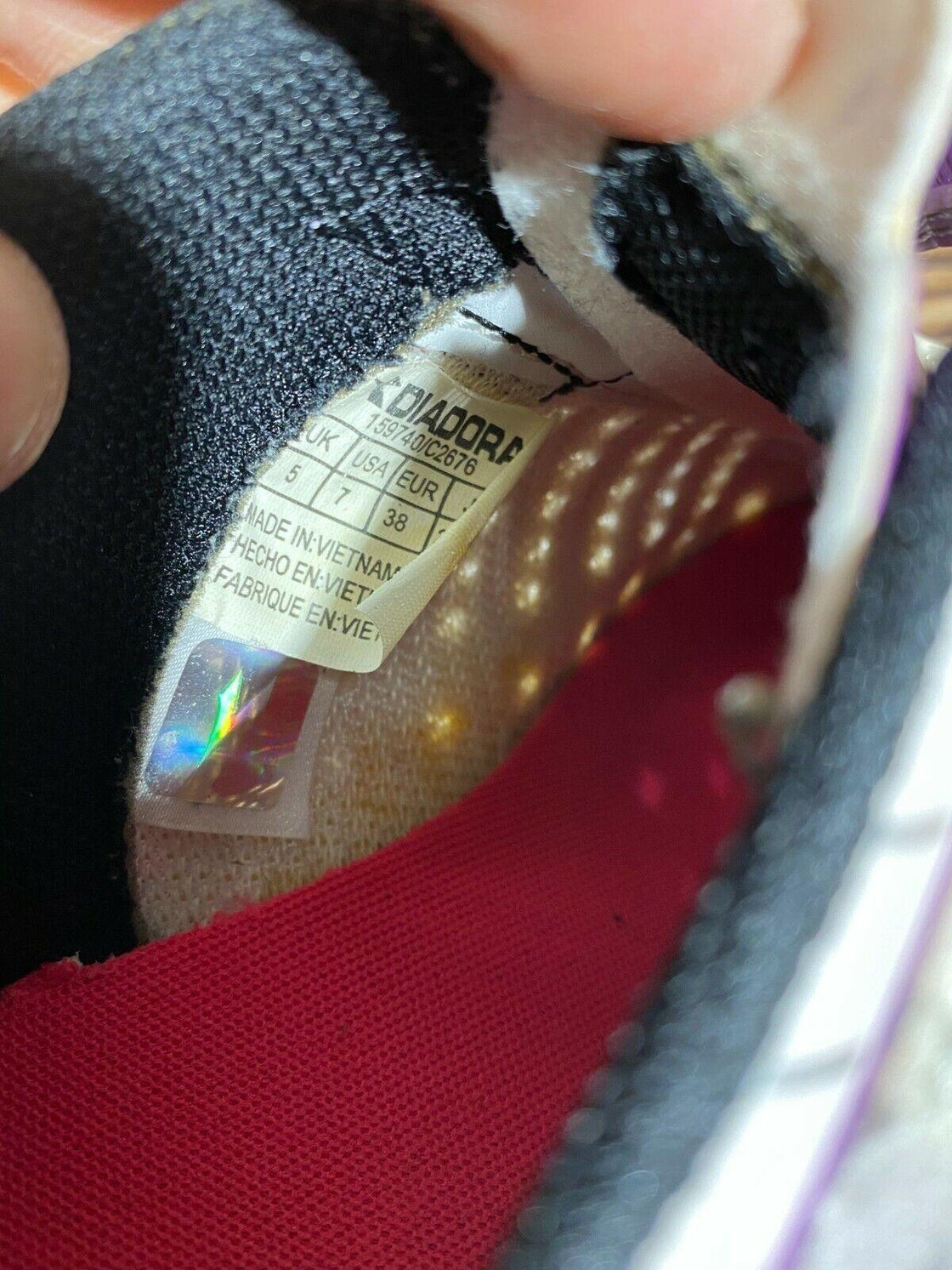 DIADORA Cycling Shoes MTB Mountain Biking Boots Ladies Size EU38  cs1035