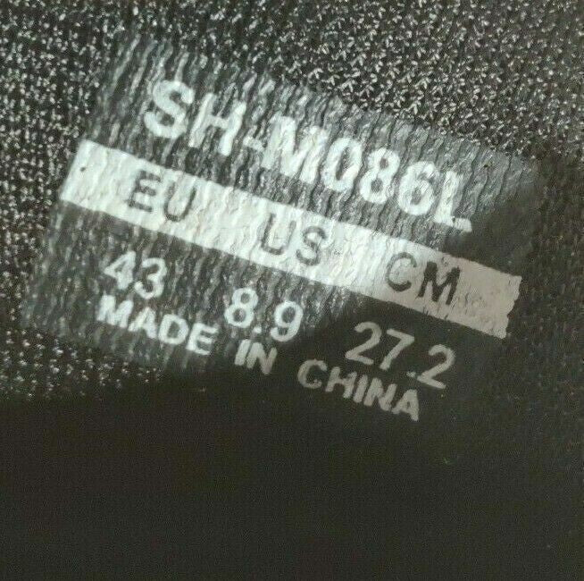 SHIMANO M086 Cycling MTB Shoes Mountain Bike Shoes Size EU43 MTB Shoes cs1188