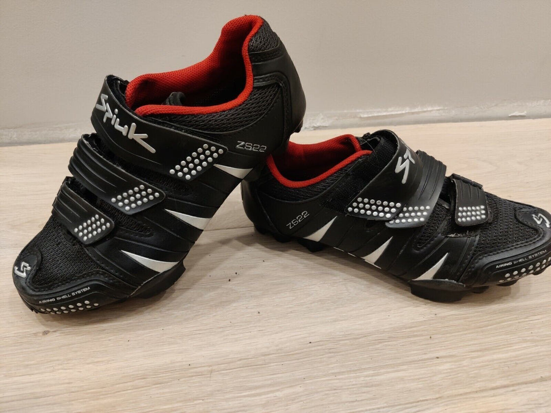 SPIUK MTB Cycling Shoes Unisex Size EU38 with SPD cleats cs1069