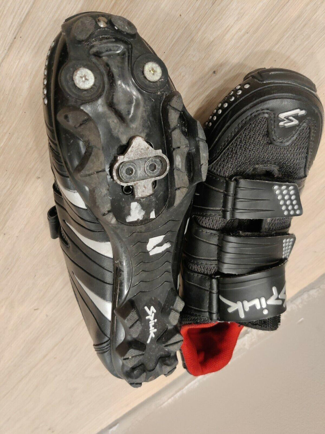 SPIUK MTB Cycling Shoes Unisex Size EU38 with SPD cleats cs1069