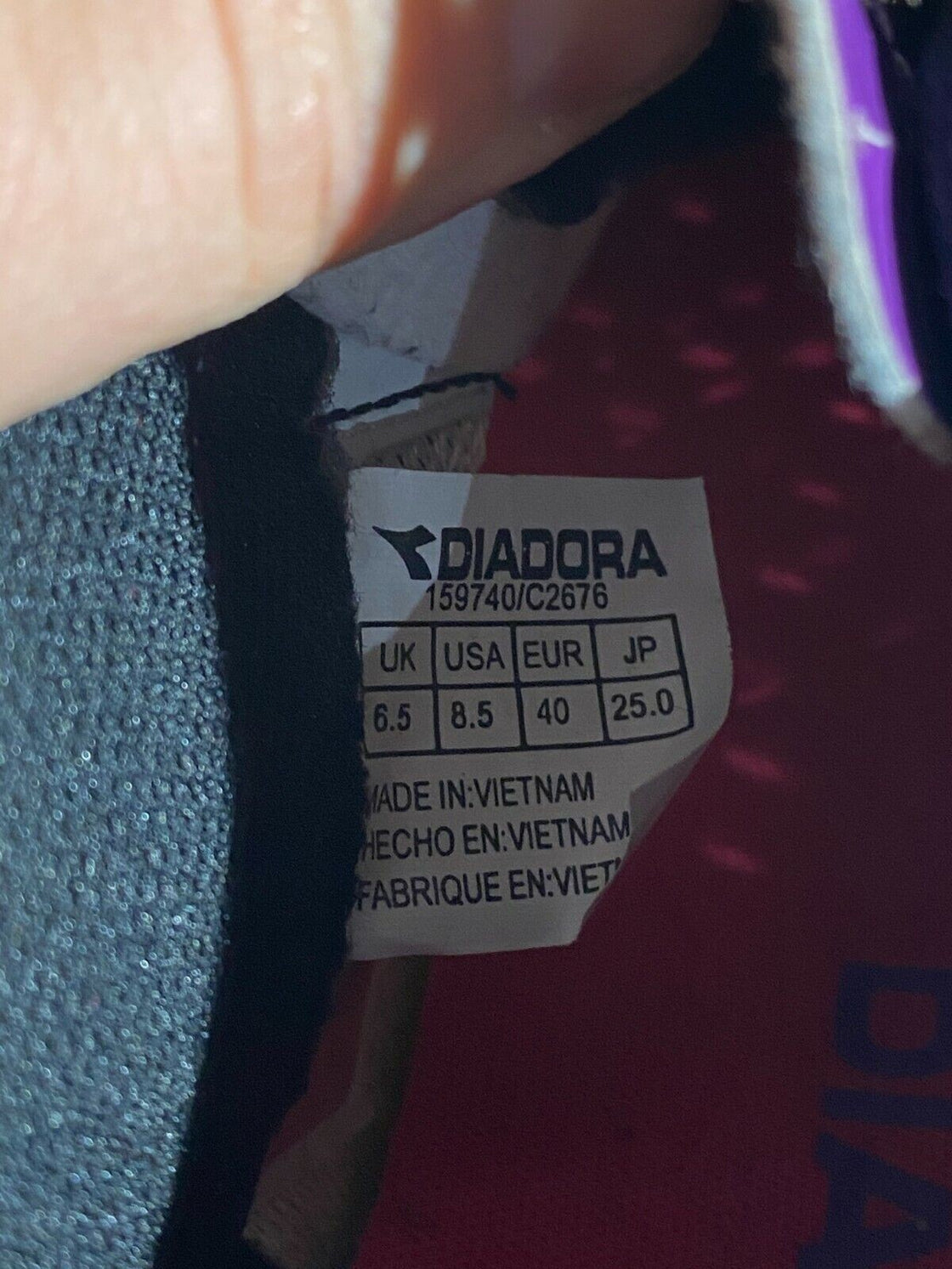 DIADORA Cycling Shoes MTB Mountain Biking Boots Ladies Size EU40 cs1034