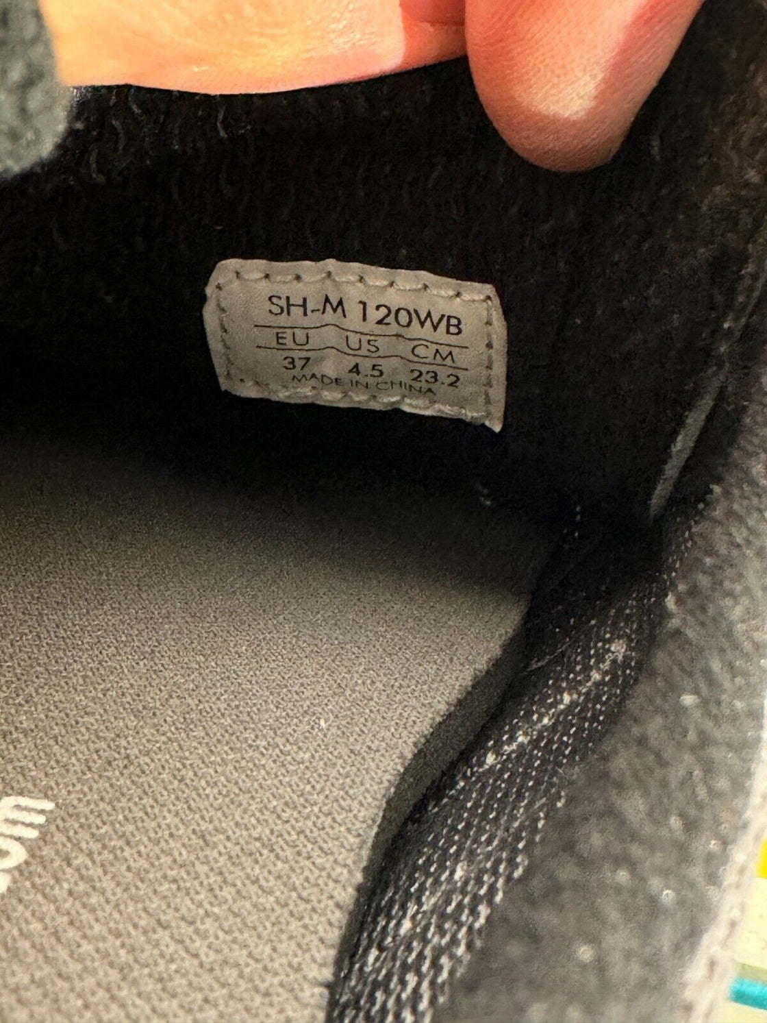 SHIMANO M120 Cycling MTB Shoes New Mountain Bike Boot EU37 US4.5 Mondo 232 cs365