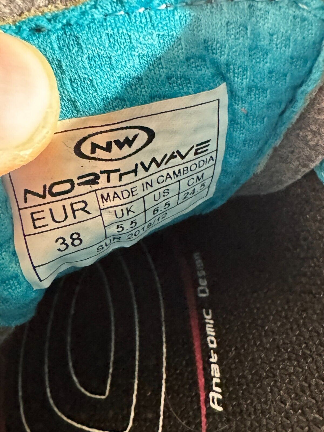 NORTHWAVE Cycling Shoes MTB Bike Boot Ladies EU38 US6.5 Mondo 240 cs275