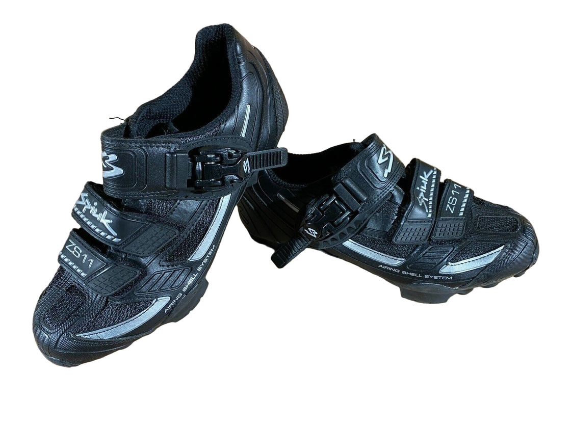 SPIUK Cycling MTB Shoes Mountain Biking 2 Bolts Size EU40 US7 Mondo 250 cs1071