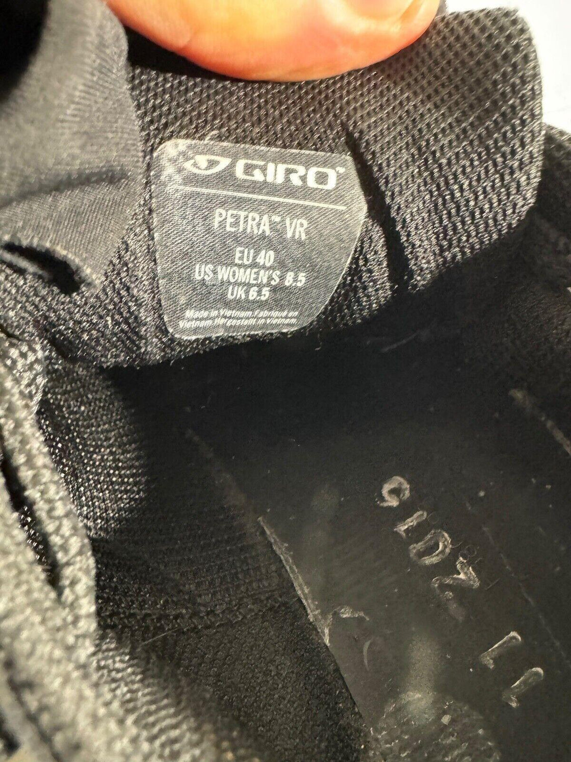 GIRO Petra Cycling MTB Shoes Mountain Bike Size EU40 US8.5 UK6.5 Mondo 250 CS107