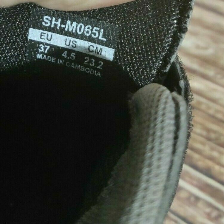 SHIMANO M065 Cycling MTB Shoes Mountain Bike Shoes Size EU37 MTB Shoes cs1127