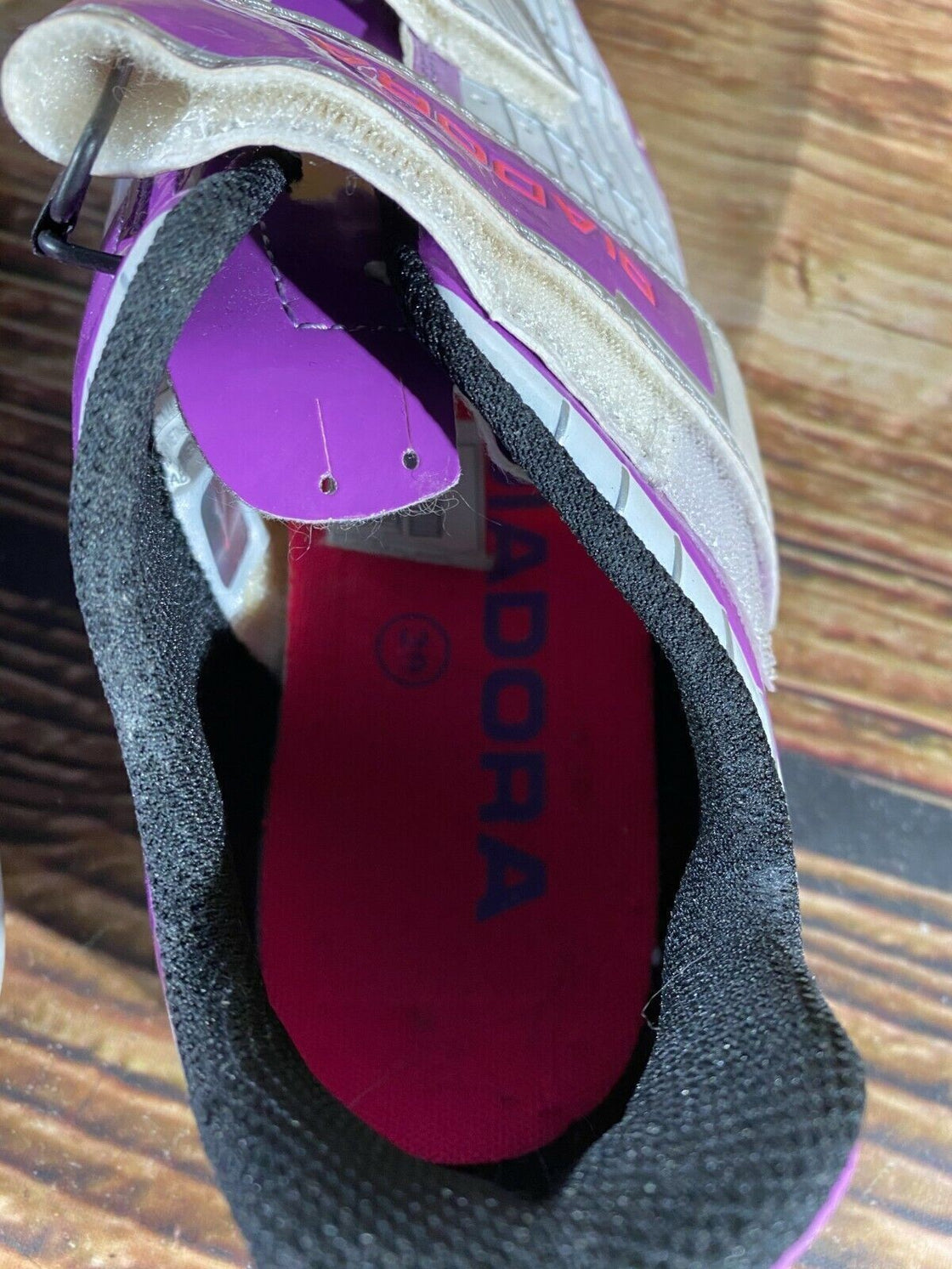 DIADORA Cycling Shoes MTB Mountain Biking Boots Ladies Size EU39  cs971