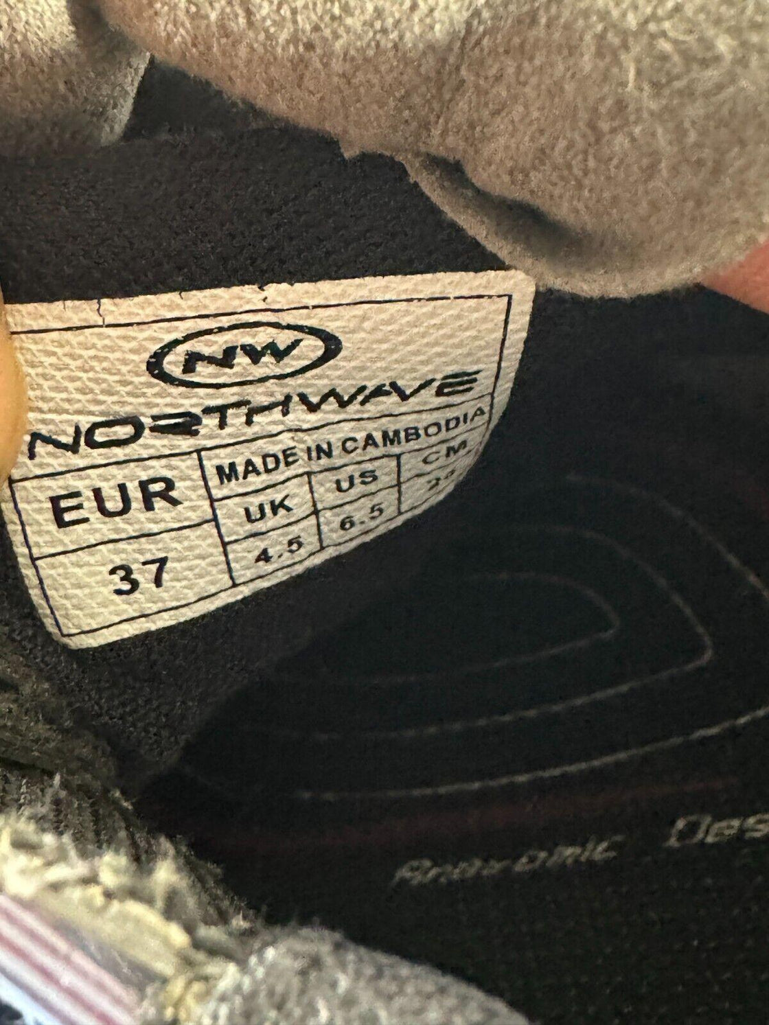 NORTHWAVE Sparkle Cycling Shoes MTB Bike Boots Ladies EU37 US6.5 Mondo 232 cs246