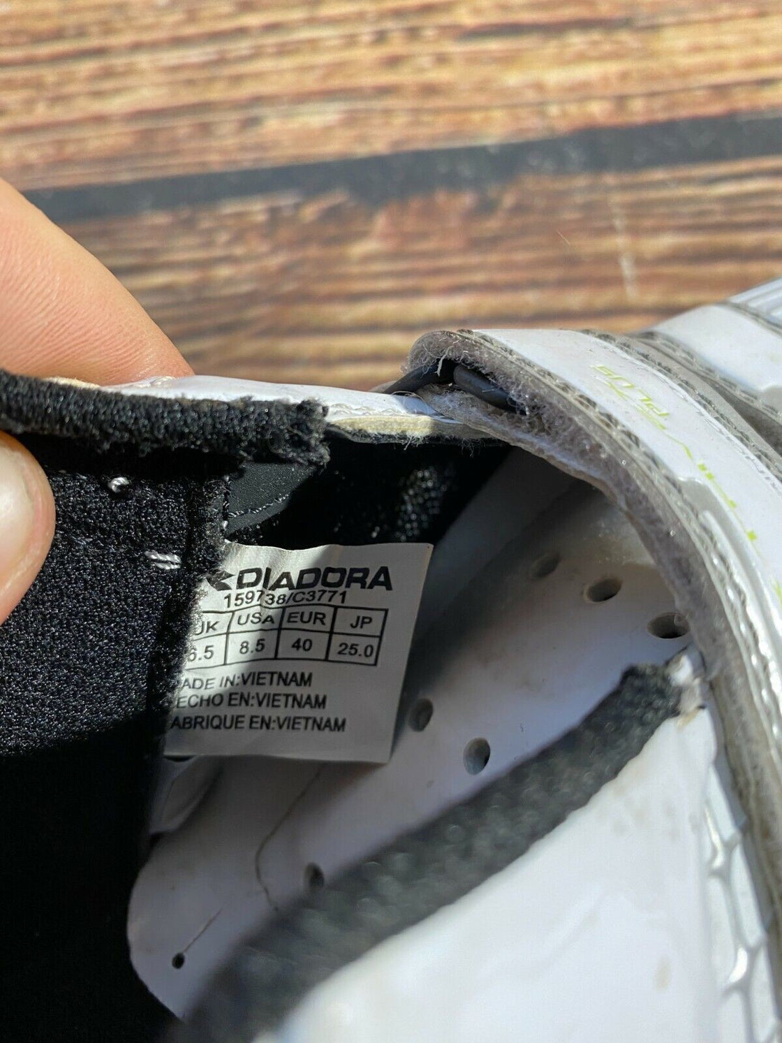 DIADORA X-Trivex Cycling MTB Shoes Mountain Biking Boots Ladies Size EU40 cs1025