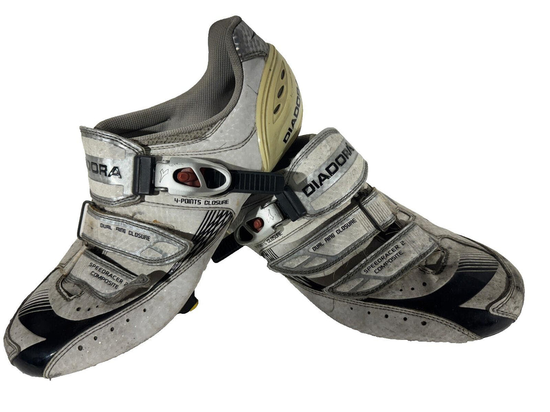 DIADORA Cycling Road Shoes EU44 US10 UK9.5 Mondo 275 mm cs641