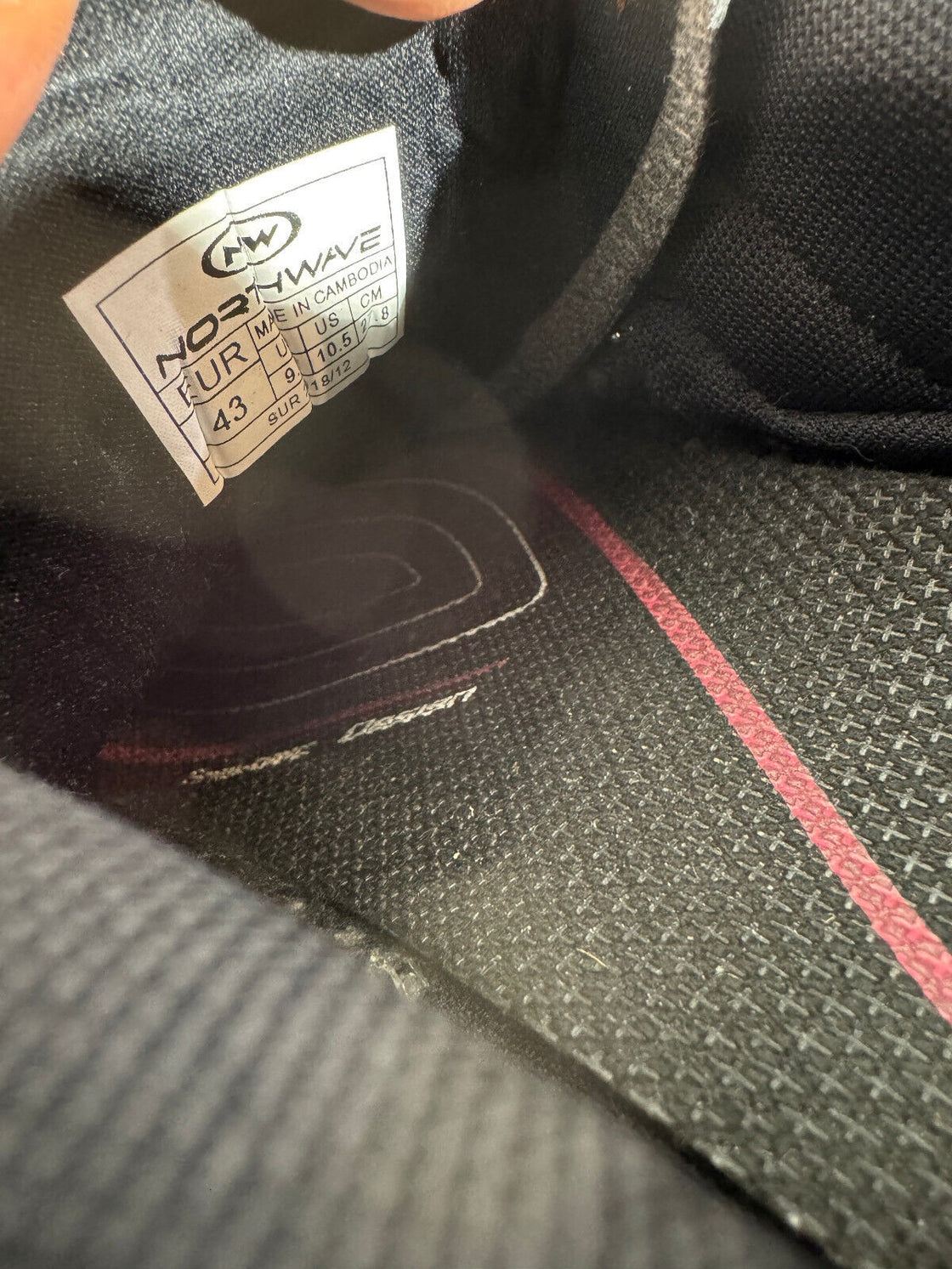 NORTHWAVE Cycling MTB Shoes Biking Boots EU43 US10.5 UK9.5 Mondo 276 mm cs648