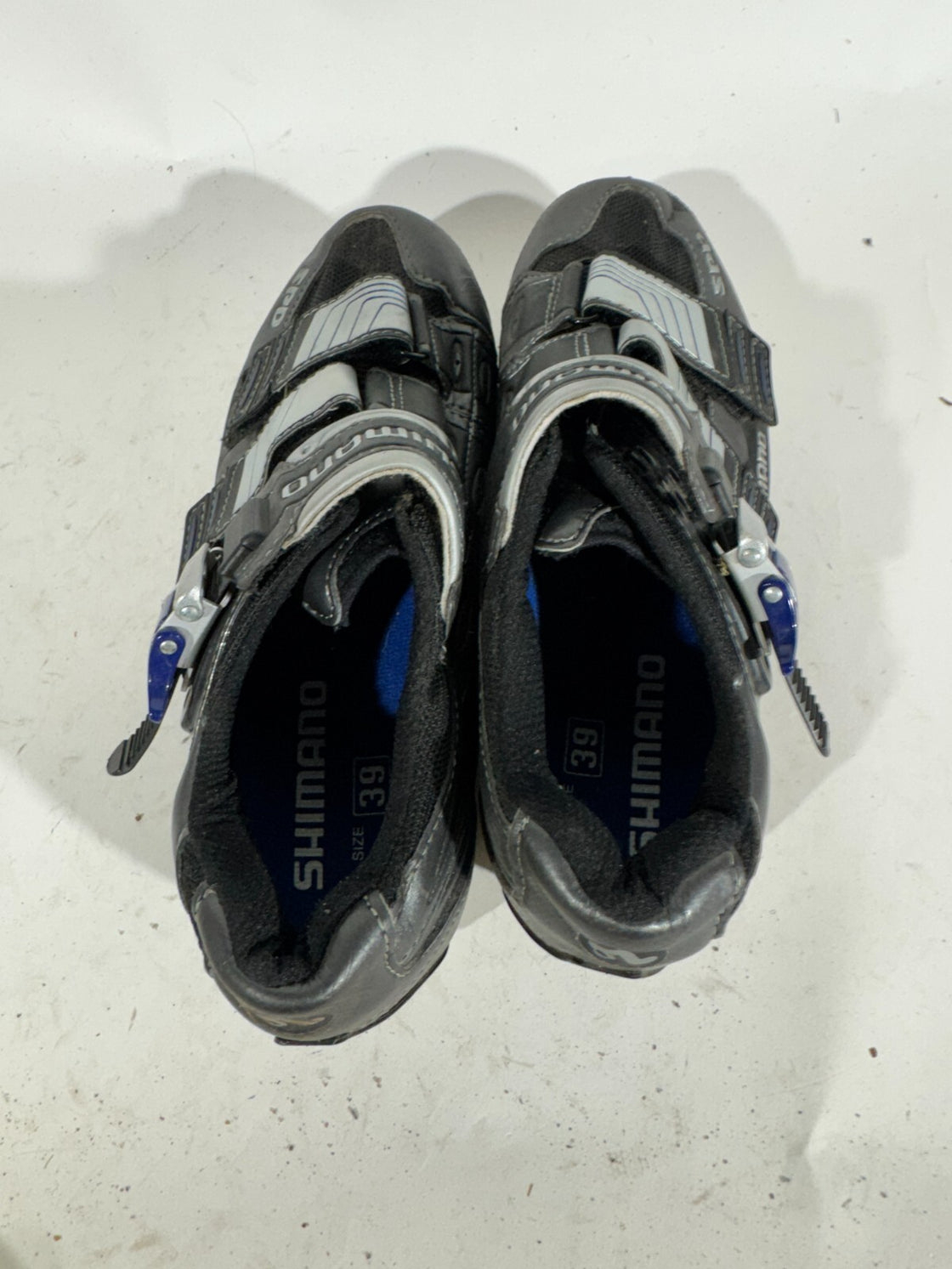 SHIMANO M182 Carbon Cycling MTB Shoes Size EU39 US5.8 UK5 Mondo 245 mm cs673