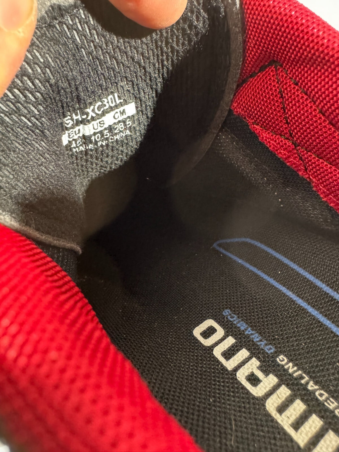 SHIMANO Xc30 Cycling MTB Shoes Size EU45 US10.5 UK10 Mondo 285 mm cs670