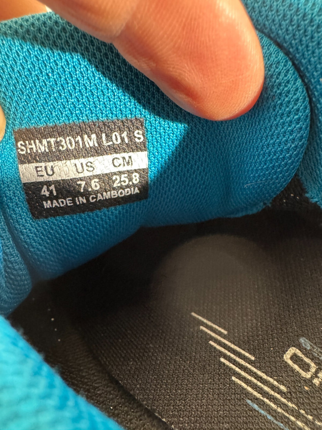 SHIMANO MT3 Cycling MTB Shoes Mountain Bike EU41 US7.6 UK6.5 Mondo 258 cs680