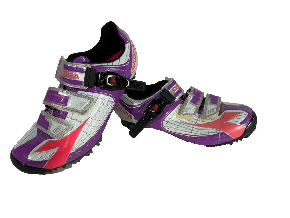 DIADORA Tornado Cycling MTB Shoes Ladies EU38 US7 UK5 Mondo 235 mm cs692
