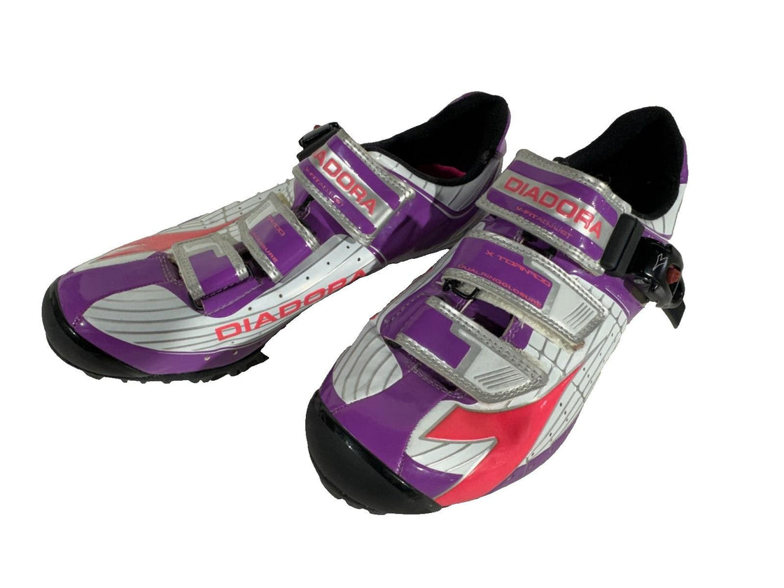 DIADORA Tornado Cycling MTB Shoes Ladies EU38 US7 UK5 Mondo 235 mm cs692