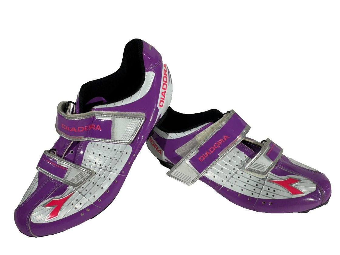 DIADORA X-Phantom Cycling MTB Shoes Ladies EU40 US8.5 UK6.5 Mondo 245 mm cs694