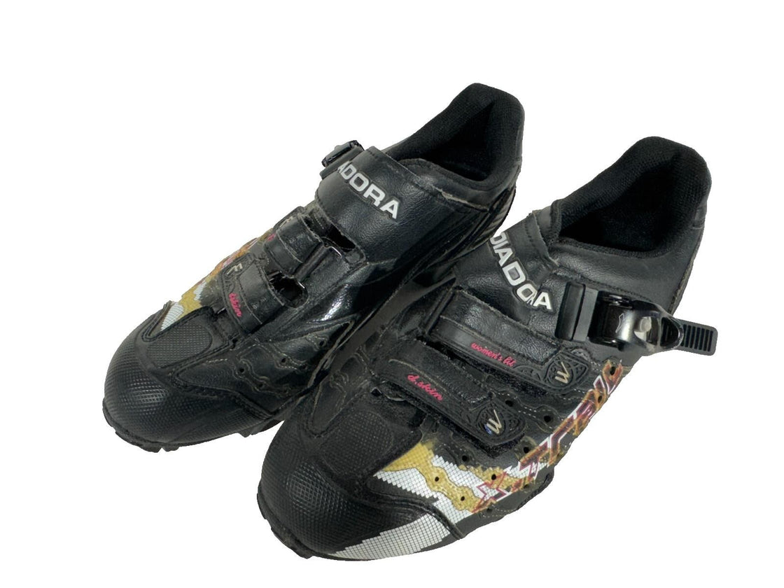 DIADORA X-Trail Cycling MTB Shoes Ladies EU40 US8.5 UK6.5 Mondo 250 mm cs704