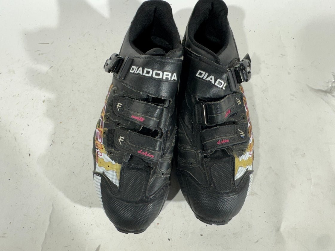 DIADORA X-Trail Cycling MTB Shoes Ladies EU40 US8.5 UK6.5 Mondo 250 mm cs704