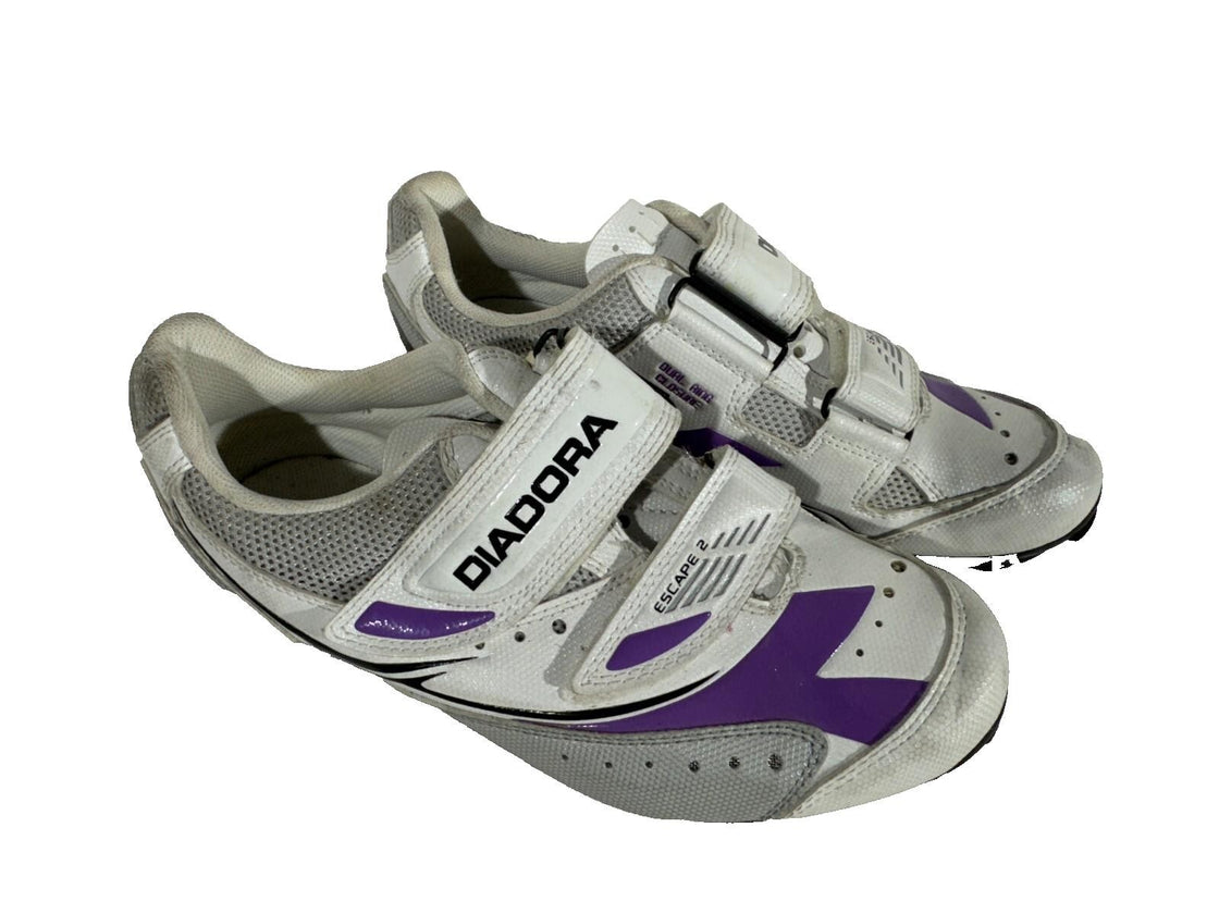 DIADORA Escape 2 Cycling MTB Shoes Ladies EU38 US7 UK5 Mondo 235 mm cs690