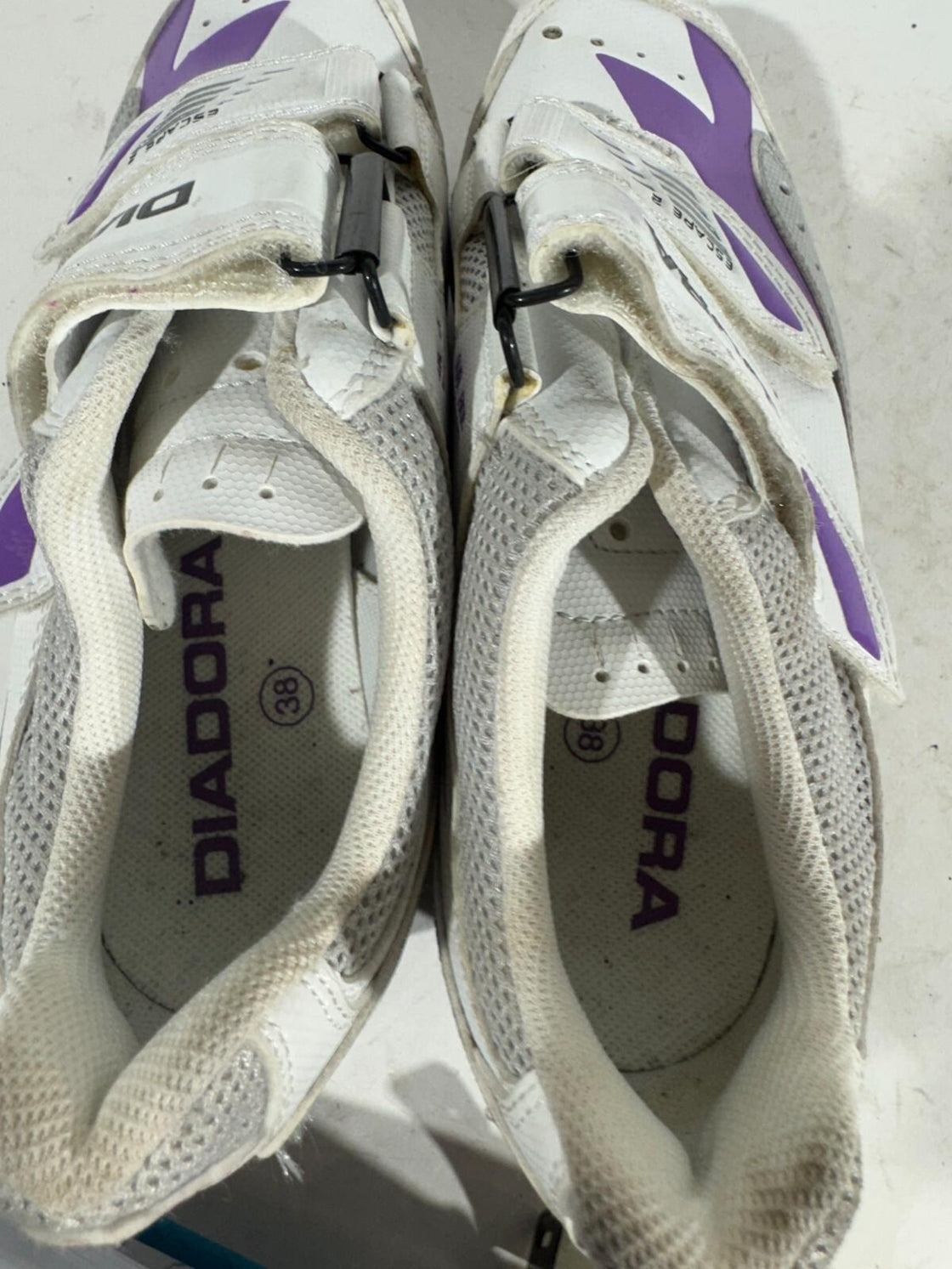 DIADORA Escape 2 Cycling MTB Shoes Ladies EU38 US7 UK5 Mondo 235 mm cs690