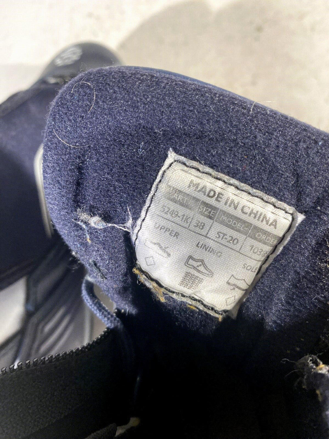 Alpina ST20 JR Nordic Cross Country Ski Boots Size EU38 US6 for NNN bindings 730