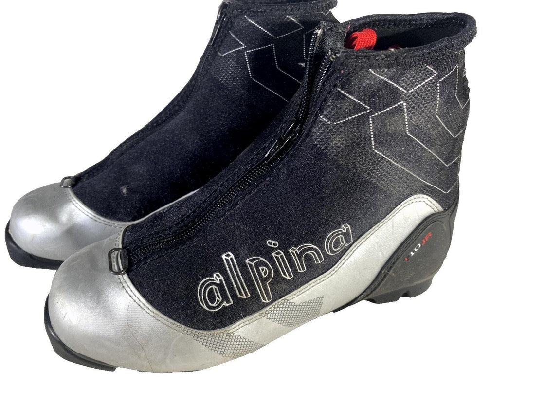 Alpina T10jr Nordic Cross Country Ski Boots Size EU37 US5.5 for NNN 1047