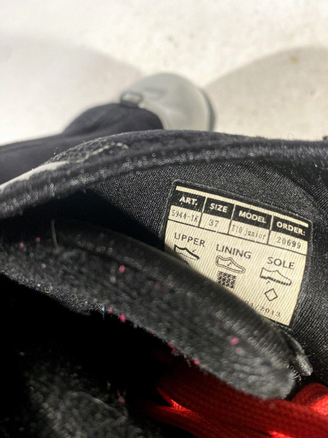 Alpina T10jr Nordic Cross Country Ski Boots Size EU37 US5.5 for NNN 1047