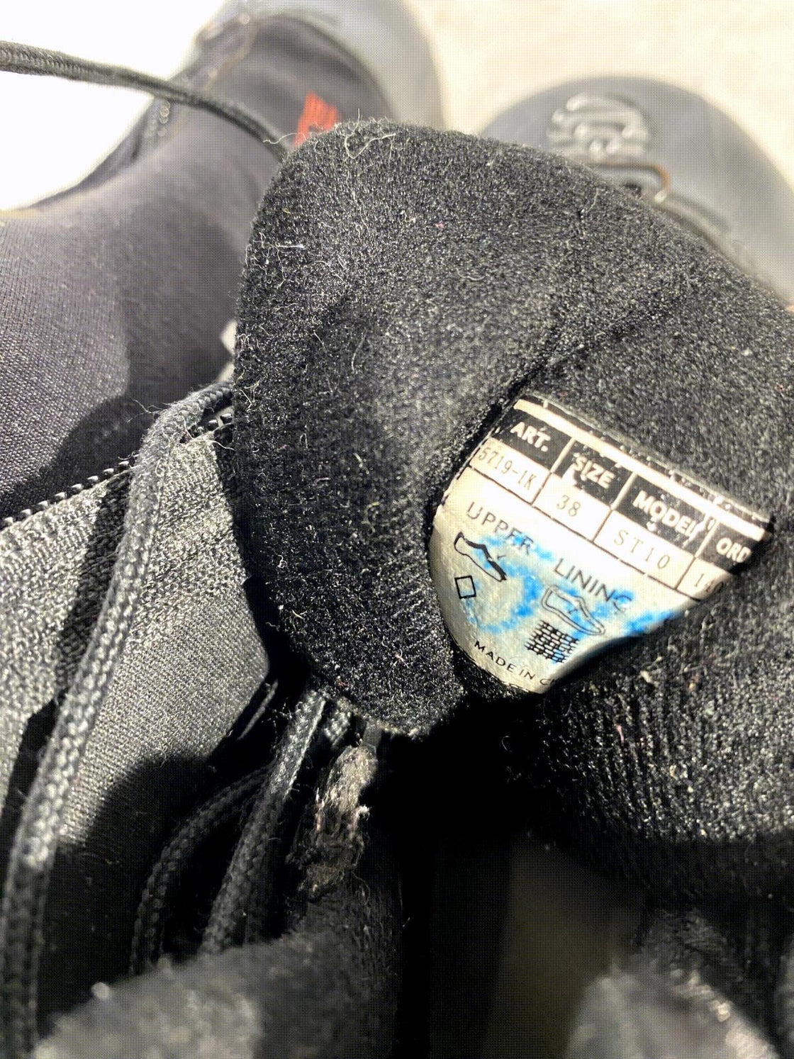 Alpina ST10 Nordic Cross Country Ski Boots Size EU38 US6 for NNN 836