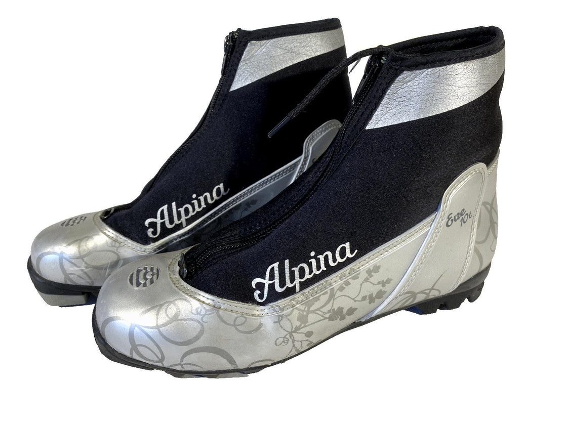 Alpina Eve 10T Touring Nordic Cross Country Ski Boots Size EU40 US7.5 NNN 759
