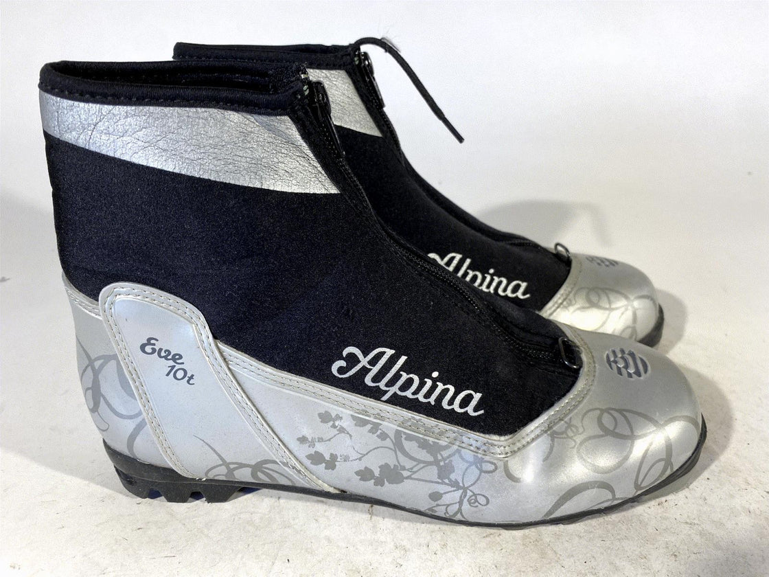 Alpina Eve 10T Touring Nordic Cross Country Ski Boots Size EU40 US7.5 NNN 759