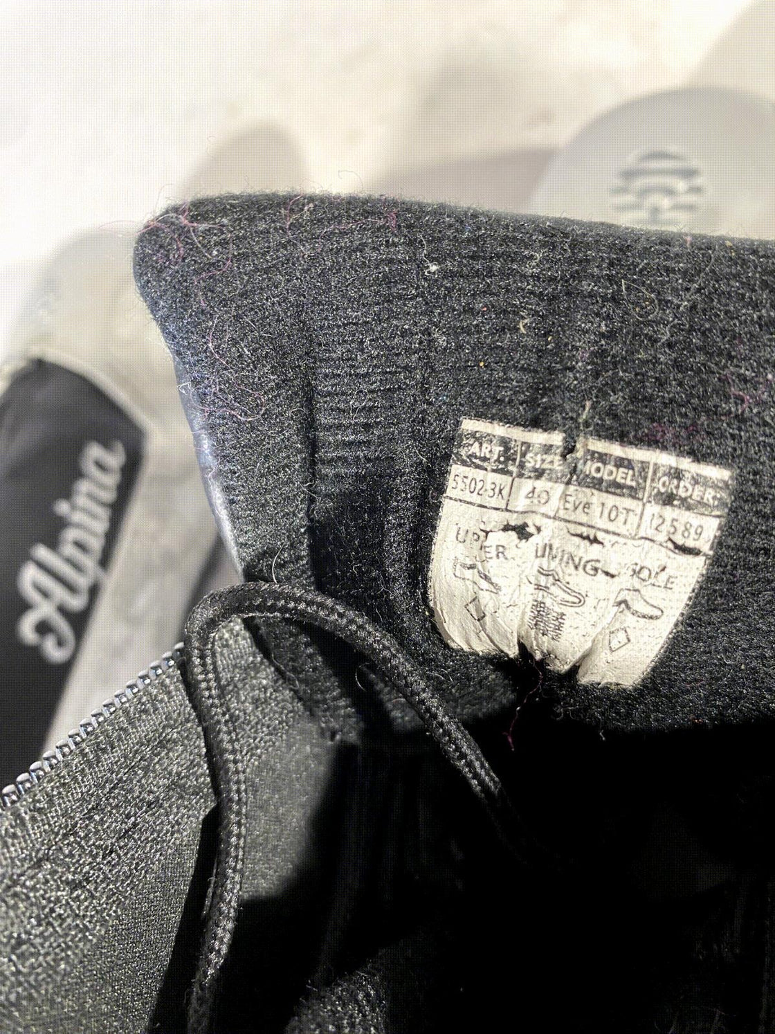 Alpina Eve 10T Touring Nordic Cross Country Ski Boots Size EU40 US7.5 NNN 759