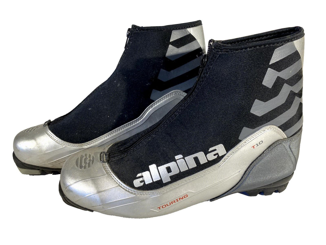 Alpina T10 Touring Nordic Cross Country Ski Boots Size EU44 US10.5 for NNN 713