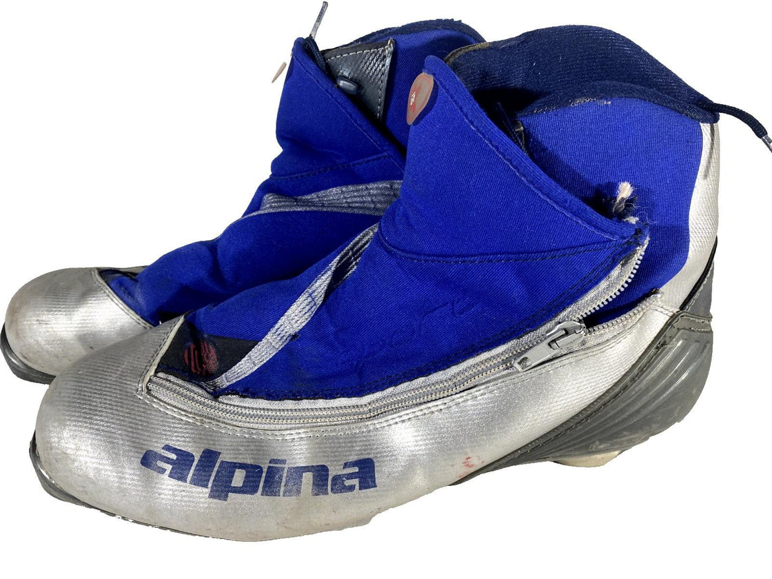 Alpina SP15 Nordic Cross Country Ski Boots Size EU43 US9.5 for NNN 927