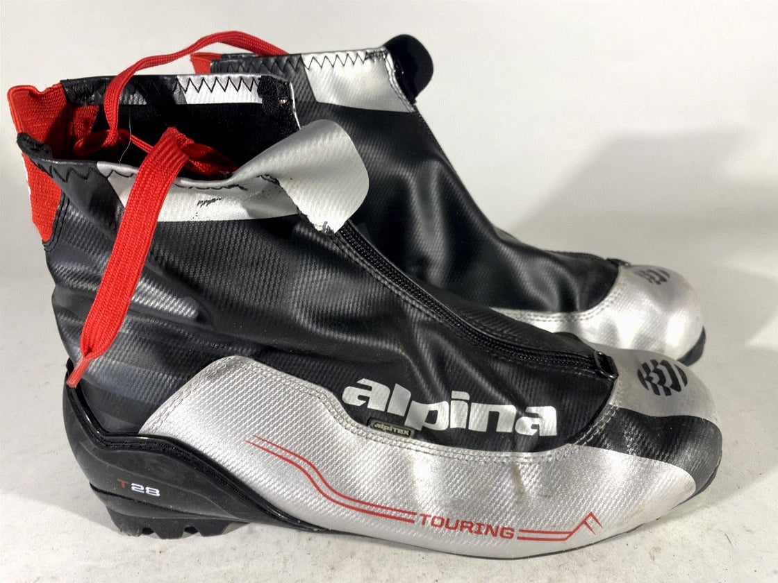 Alpina T28 Nordic Cross Country Ski Boots Size EU43 US9.5 for NNN 850
