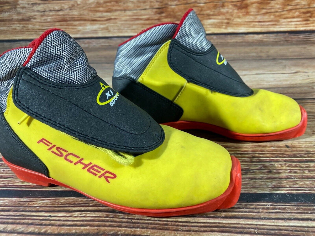 Fischer XJ Sprint Cross Country Ski Boots Classic SNS Profil EU 37 US 5 1072